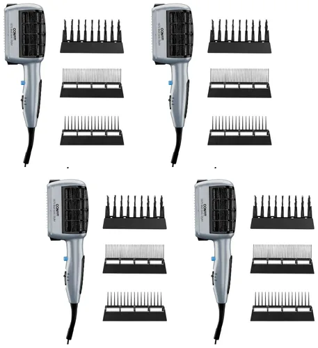 Vista 13 de Secador de pelo 3 en 1 Conair, secador de pelo de 1875W con 3 accesorios