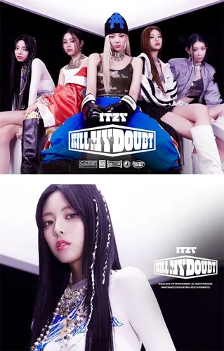 Vista 3 de POB ITZY KILL MY DOUBT 7th Mini Album STANDARD D Ver. K-POP SEALED