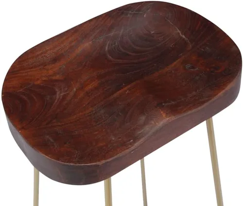 Vista 7 de sillas de bar, taburetes de bar, taburetes de bar Juego de 3, mesa de bar, sillas para barra de cocina, taburetes de bar Gavin 2 piezas Taburete