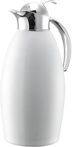 Vista 8 de Service Ideas Nicollet Carafe, Vacuum Insulated, 20oz, Push-button Lid NIC06BSPBBX in 0.6 Liter Black Onyx, Stainless Vacuum Insulated, Stainless