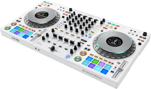 Vista 3 de Pioneer DJ DDJ-FLX10 Controlador DJ de 4 canales, separación de pistas, color blanco