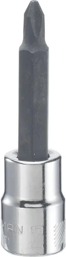 Vista 2 de CRAFTSMAN Phillips 1 Bit Standard (SAE) - Enchufe para controlador, unidad de 3/8 pulgadas (CMMT44369)