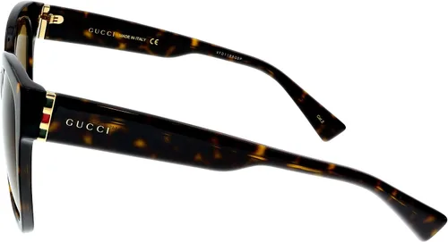 Vista 3 de Gucci Lentes de sol GG-0459-S 002 Habana café y dorado