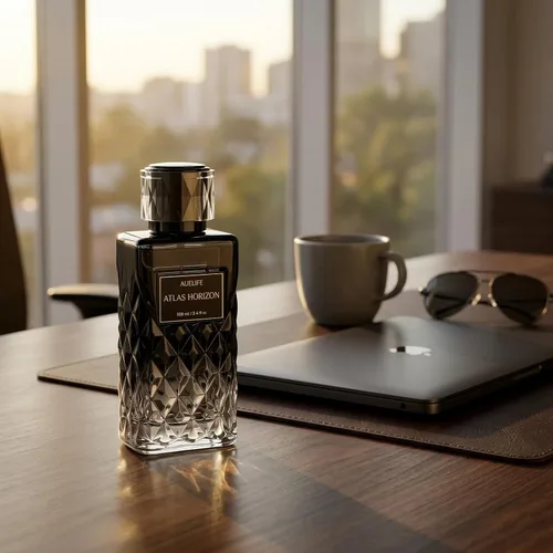 Vista 5 de Colonia para hombres, perfume de larga duración sin alcohol, 3.4 onzas ATLAS HORIZON