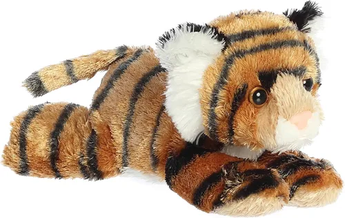 Vista 80 de Aurora® Adorable Mini Flopsie™ Mei Mei™ Animal de peluche, facilidad juguetona, compañeros atemporales, color blanco, 8 pulgadas