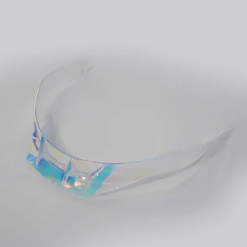 Vista 10 de Casco de motocicleta con borde trasero, protector de carcasa, visera, tiras de alerón de aire de carreras, cubierta de alerón para accesorios