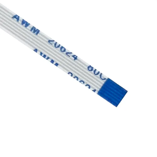Vista 6 de Reemplazo para Xinya E315127 AWM 20696 80C 30V VW-1 Piezas de cable HF flexibles anchas 6PIN 20CM* 0.35CM (Espaciado entre pines 0.020 in)