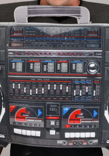 Vista 5 de Disfraz de Boombox para adultos Disfraces de la década