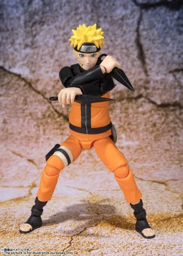 Vista 4 de TAMASHII NATIONS Naruto Uzumaki [Mejor Selección] Naruto Shippuden, Bandai S.H. Figuarts