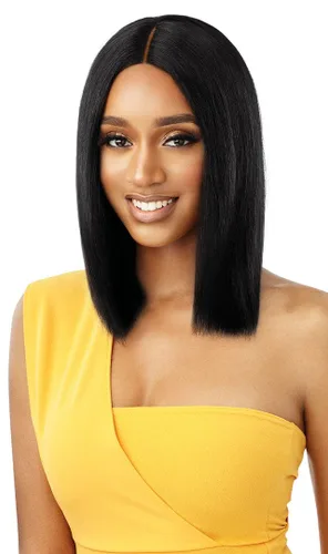 Vista 2 de Outre The Daily Wig - Cabello humano sin procesar HH-WET & WAVY NATURAL Rizado 14″ (NBRN)