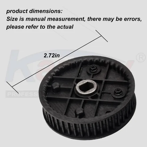 Vista 2 de 121-9100 Piñón para cortacésped Toro 30 Time Master Ex-Mark Commercial 30 Compatible con ECS180CKA30000, reemplaza 120-1920, 120-7042, 2