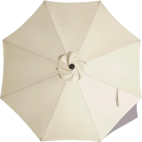 Vista 16 de ABCCANOPY Sombrilla para Exteriores de 7.5 pies, Repuesto de Cubierta Superior Compatible con 6 Varillas (Azul)