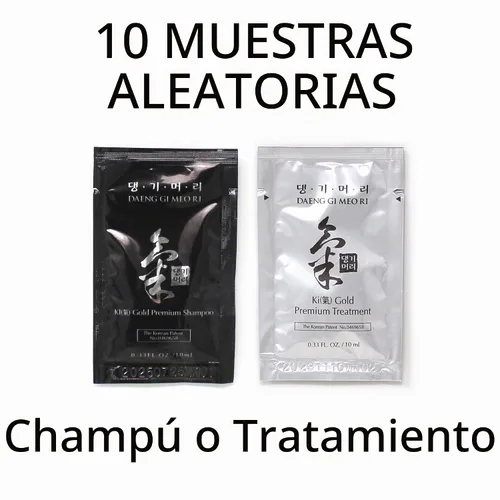 Vista 3 de DAENG GI MEO RI - Juego de champú, tratamiento y bolsa de viaje Ki Gold