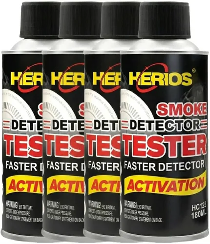 Vista 3 de HERIOS - Detector de humo para alarma de incendios, 6.1 fl oz, prueba rápida, sin manchas