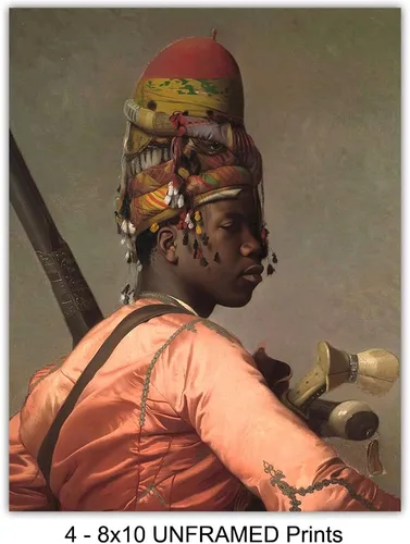 Vista 4 de Arte de pared afroamericano - Arte negro - Decoración de pared afroamericana - Historia negra - Cultura de arte de pared afro - Decoración de cueva