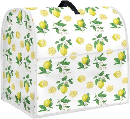 Vista 22 de Dreaweet Fall Pumpkin Print Kitchen Mixer Covers for Stand Mixer 4.5-5 qt, Kitchen Aid Accessories and Attachments, Washable