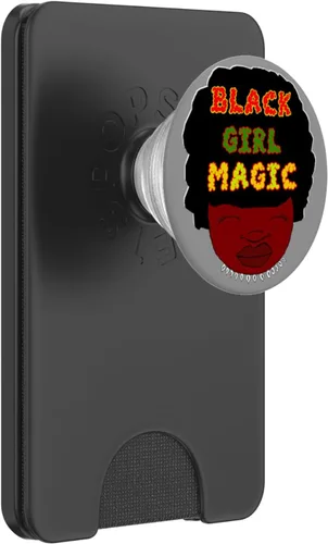 Vista 7 de Black Girl Magic PopSockets PopGrip estándar