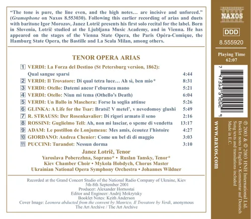 Vista 2 de Tenor Arias