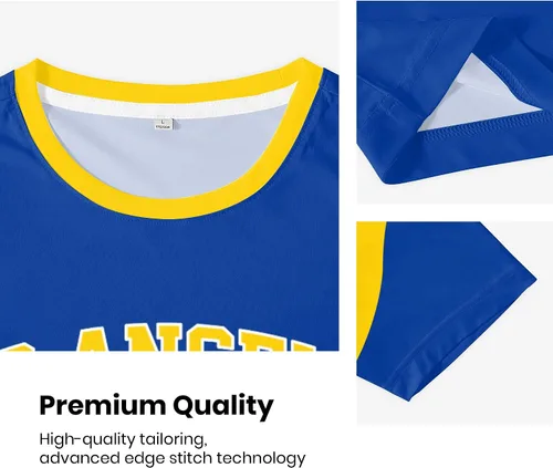 Vista 5 de Camisetas personalizadas para hombres, mujeres y niños, camiseta deportiva personalizada con cualquier nombre y número, regalos
