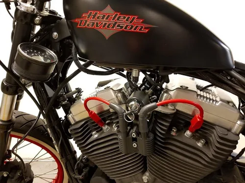 Vista 6 de JBSporty ♤ juego con soporte lateral para velocímetro para Harley Sportster♧