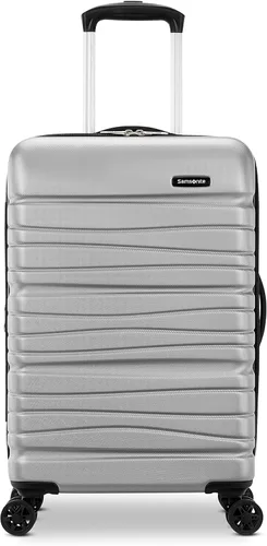 Vista 3 de Samsonite Evolve Se Hardside Equipaje expandible con ruedas giratorias dobles, Plateado (Arctic Silver), Evolve Se Hardside - Equipaje expandible