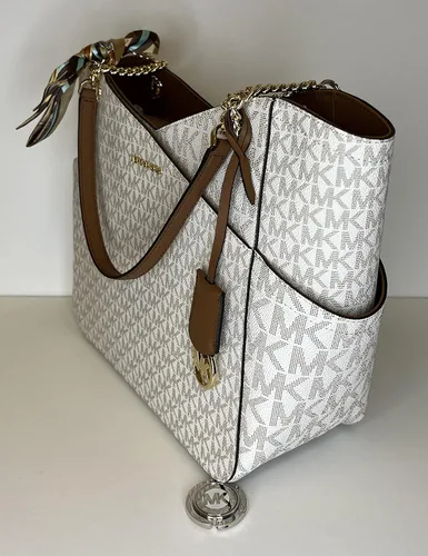 Vista 5 de Michael Kors Jet Set - Gancho para bolso de viaje con cadena grande