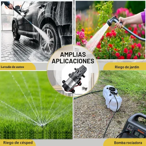 Vista 5 de 12V DC Water Transfer Pump 4.5 L/Min 1.2 GPM 80 PSI
