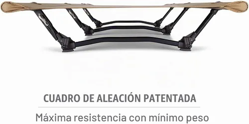 Vista 4 de Helinox Cuna One ligera, compacta, plegable, portátil, catre de camping, regular, marrón coyote Marrón (Coyote Tan)