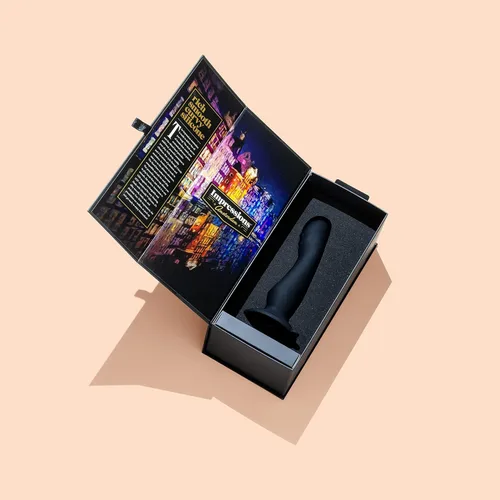 Vista 7 de Juguetes sexuales para adultos, Amsterdam 6.75 pulgadas, vibrador de empuje - Punto G, próstata, estimulador anal - 10 vibraciones RumblyTech