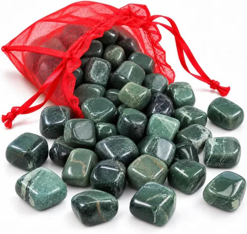Vista 24 de Crocon Stones and Crystals Bulk 2000+ Carats Natural Crystal Kit for Reiki Healing Crystal Polished, Tumble Stones, Chakra Balancing, Gift, Home #01