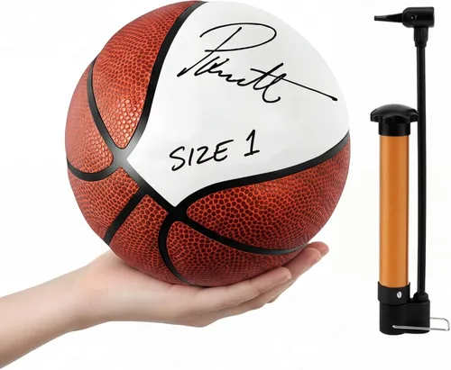 Vista 10 de Hiboom Autograph - Baloncesto firmado con bomba de aire, memorabilia, para premio, trofeo, banquete, senior, noche, hitos nocturnos, entrenador