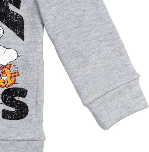 Vista 5 de PEANUTS Woodstock Snoopy - Sudadera con capucha de forro polar para niños pequeños y grandes