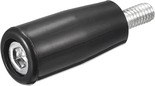 Vista 3 de uxcell Mango giratorio, 1 unids M6x33mm (DXL) roscado tornillo de mano pomos manivela mango para la industria torno fresadora