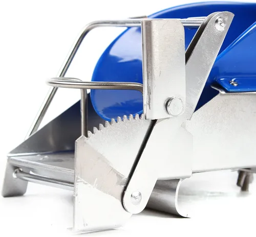 Vista 8 de CNCEST Herramientas de castración de cerdos, herramientas de acero inoxidable para castración, nuevo soporte para castración de lechones, marco