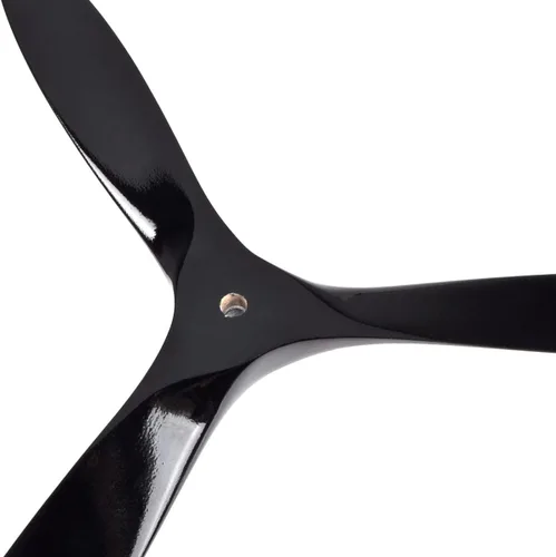 Vista 3 de Hélice de avión RC de 3 cuchillas de 15 × 8 avión de madera de haya 3 cuchillas para motor de gasolina
