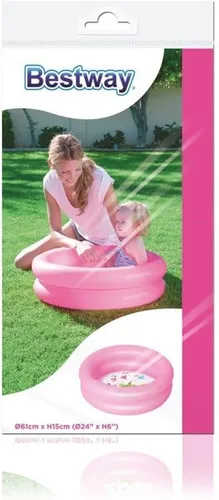Vista 3 de Bestway - Piscina para bebé, 24.0 x 5.9 in, 2 anillos