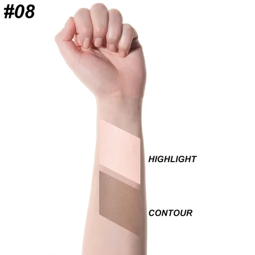 Vista 3 de FOCALLURE Bronceador e Iluminador en Crema 2 en 1 en Barra, Lápiz de Contorno No Graso y que No Reseca, Fácil de Crear un Acabado Mate Natural