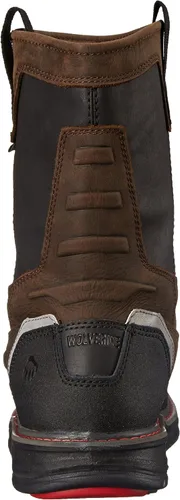 Vista 3 de Wolverine Overman Nano Toe - Botas de trabajo impermeables para hombre de 10 pulgadas