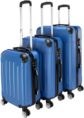 Vista 41 de Juego de equipaje de 3 piezas – Maletas con ruedas giratorias multidireccionales – Bolsa de viaje Maleta ABS con bloqueo TSA – Maletas de carcasa