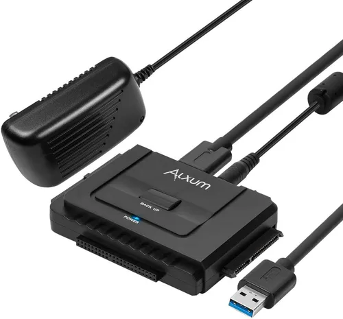 Vista 8 de Alxum Lector multitarjeta USB C 5 en 1 de 10 Gbps y carcasa M.2 NVMe Plug & Play para fotógrafos editores de video, CFexpress A/B, SD 4.0, Micro SD