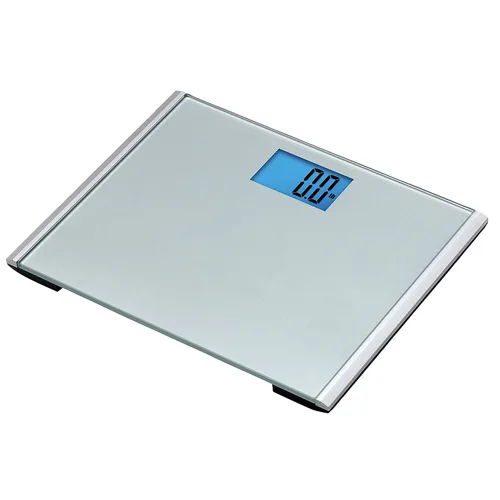 Vista 3 de Balanza de precisión digital de baño con plataforma ancha EatSmart, y tecnología Step-On, 440 libras