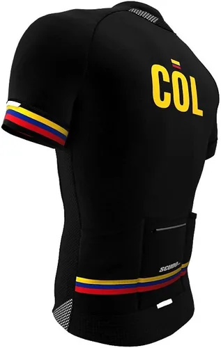Vista 3 de Jersey de manga corta para ciclismo para hombre con código de Columbia