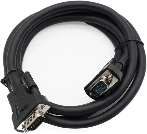 Vista 5 de DTECH Cable VGA a VGA de 5 pies para proyector de monitor de computadora 1080p de alta resolución (4.9 ft)