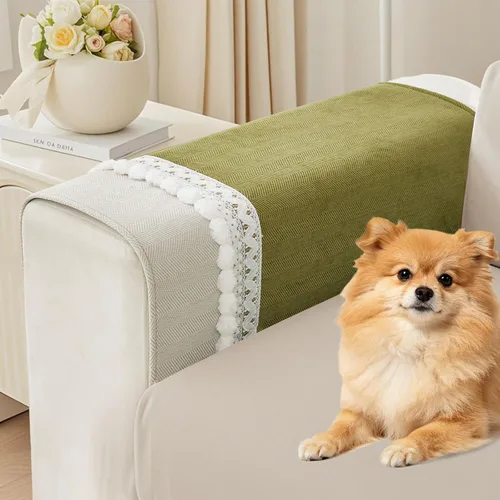 Vista 46 de VClife Funda para Brazo de Sofá Antideslizante Azul Fundas para Reposabrazos para Reclinable, Sillón, Sofá de Dos Plazas y Sofá 1 Pieza Funda Suave