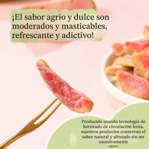 Vista 4 de Rebanadas rojas secas 10.58 oz*1, bocados secos de la guayaba de la guayaba
