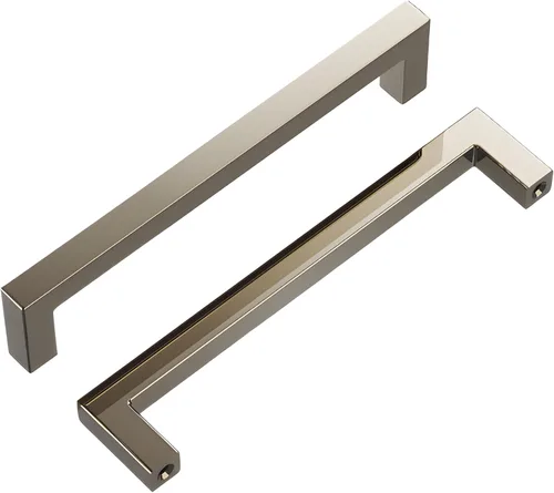 Vista 25 de Hickory Hardware - HH075326-BGB - Manija de la colección Skylight, 3 pulgadas de centro a centro, latón dorado cepillado.