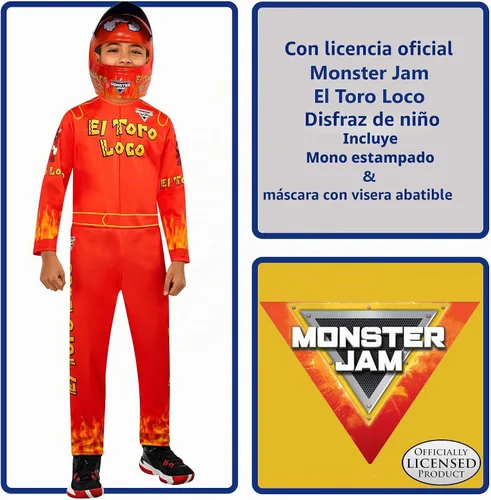 Vista 3 de Rubies Monster Jam Costume for Kids, Boys Costume