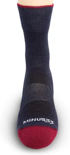 Vista 2 de USA Made - Micro Cushion Crew Socks - Hiking Socks - Merino Wool - Mountain Heritage S35 Micro + Cojín Patriot