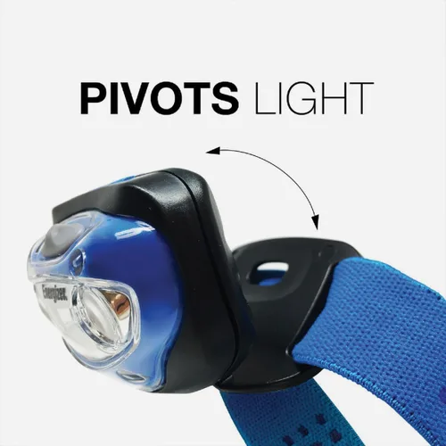 Vista 5 de Energizer Linterna LED para faros delanteros, súper brillante, compacta y deportiva, perfecta para correr, pilas incluidas
