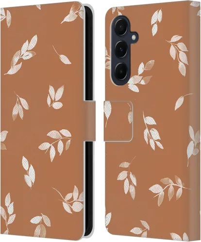Vista 239 de Head Case Designs Officially Licensed Ninola Ditsy Flowers Yellow Nature Bold Leather Wallet Case Compatible with Samsung Galaxy A07 4G
